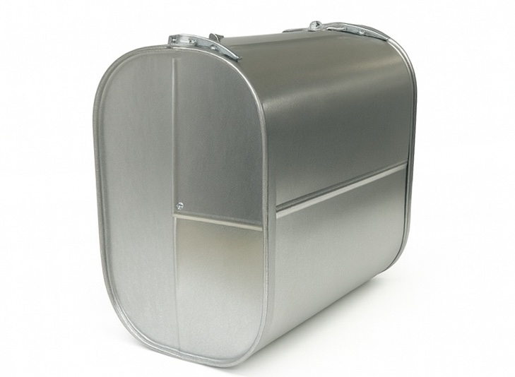 Kofferkappe Aluminium 99,5 Baulänge bis 250 mm